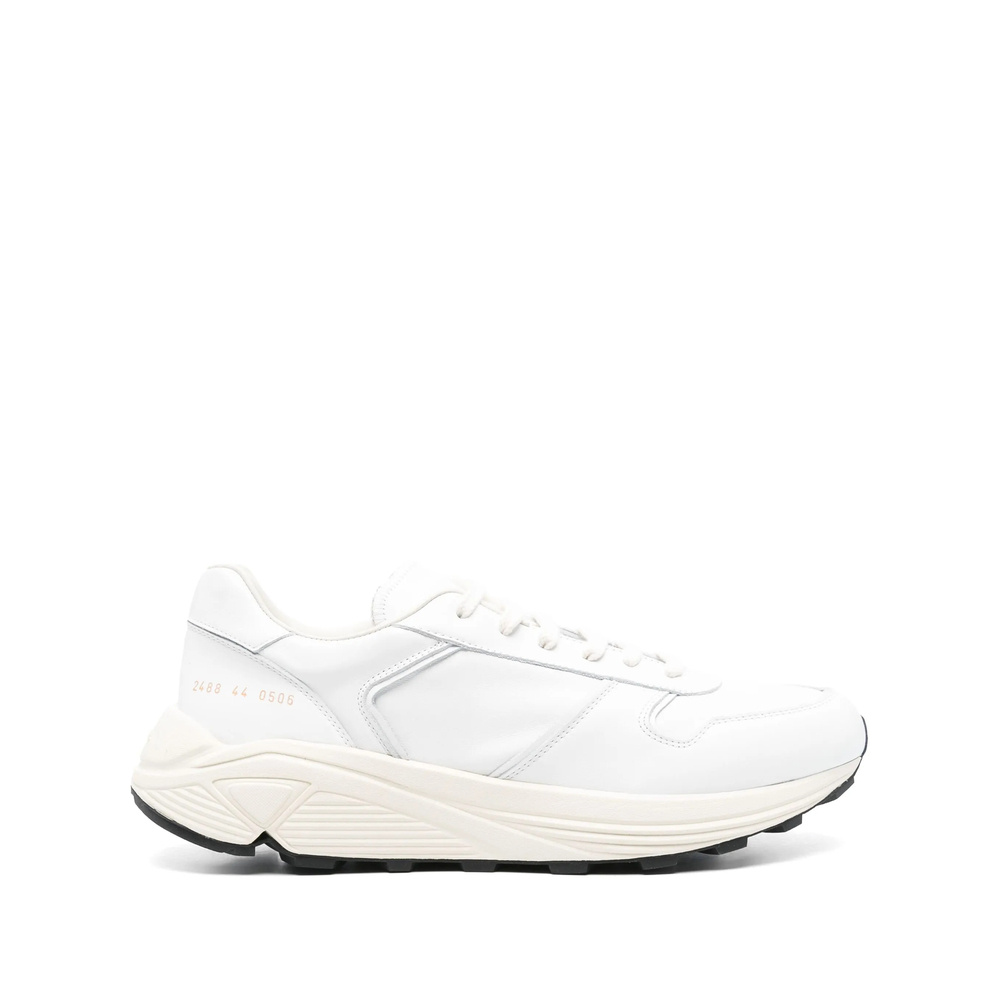 Common Projects Leather Sneakers In White