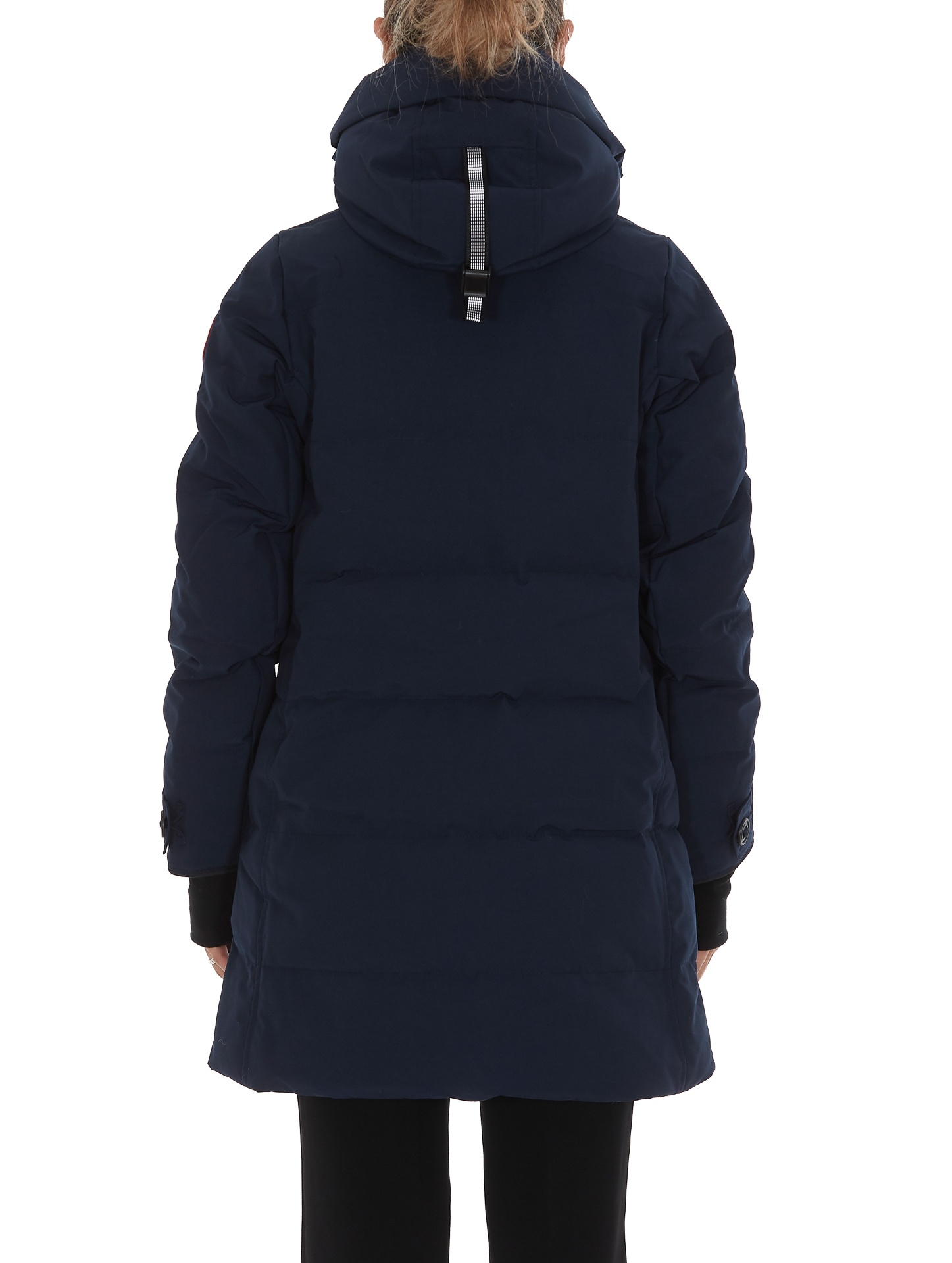 Canada Goose Merritt Padded Parka Coat In Black