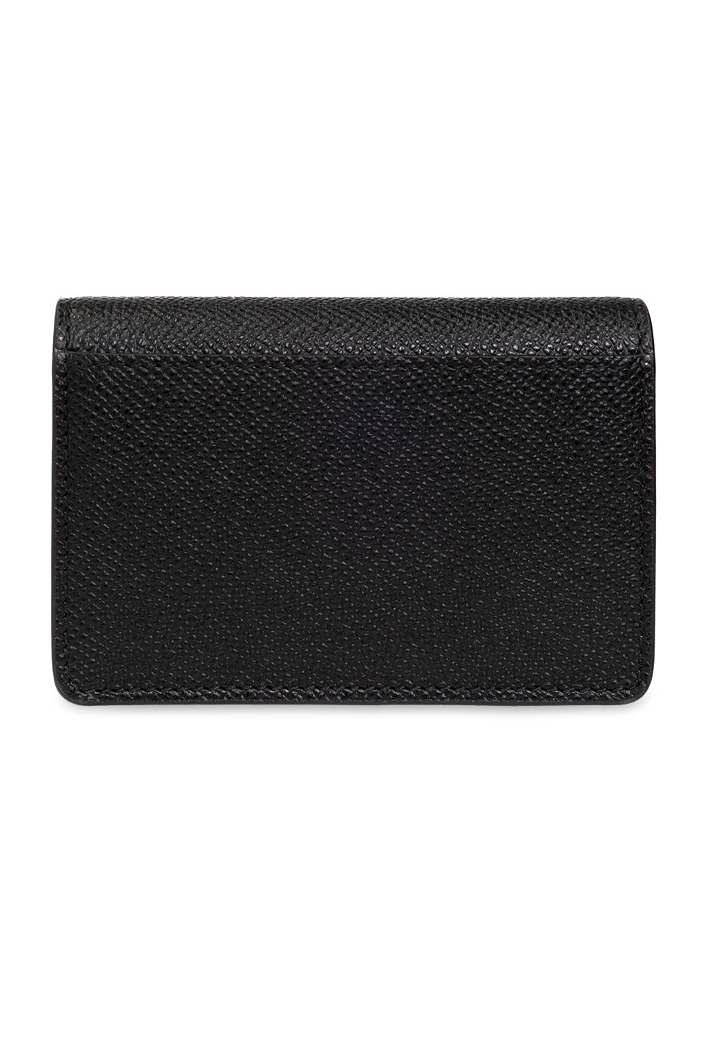 Ferragamo Logo-plaque Wallet In Black