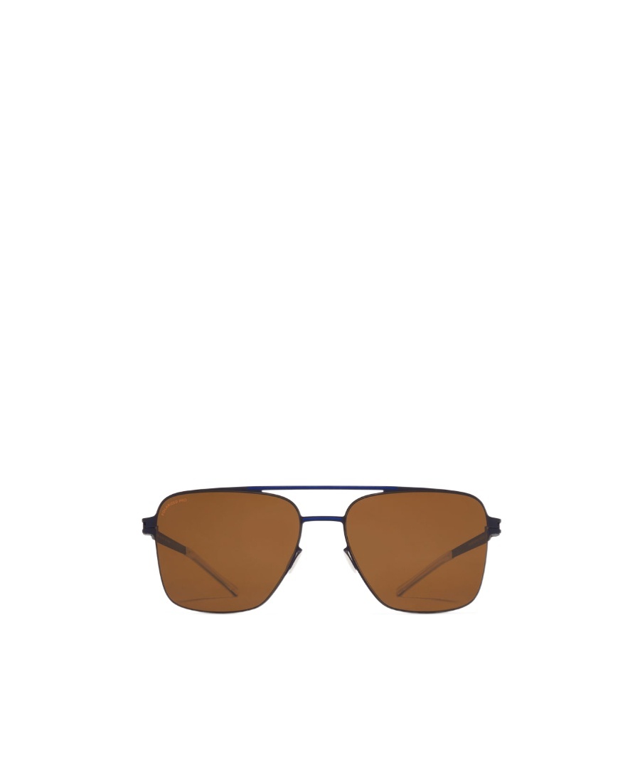 Mykita Pilot-frame Double-bridge Sunglasses In Brown