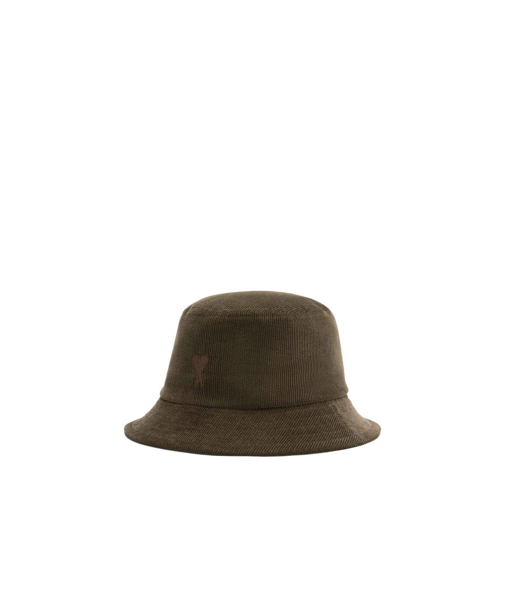 Ami Alexandre Mattiussi Embroidery Fisherman's Hat In Green