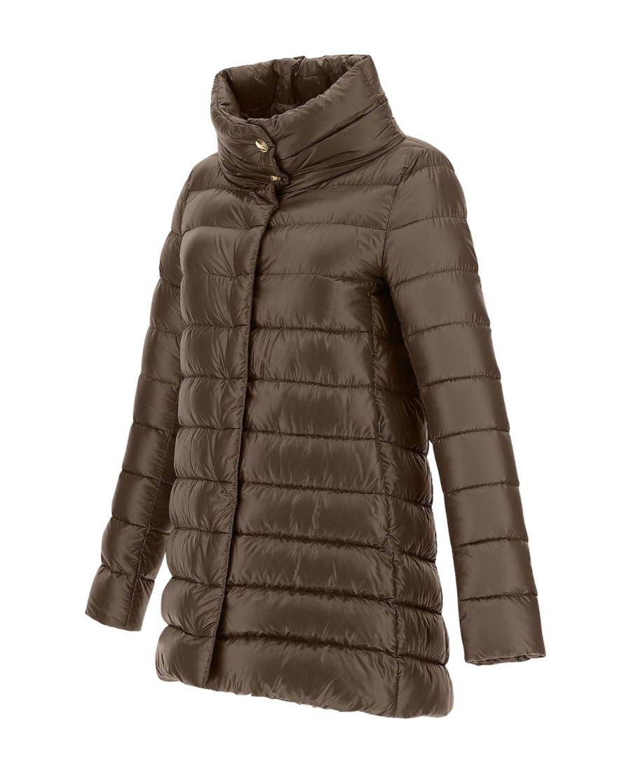 Herno Amelia Down Jacket In Brown