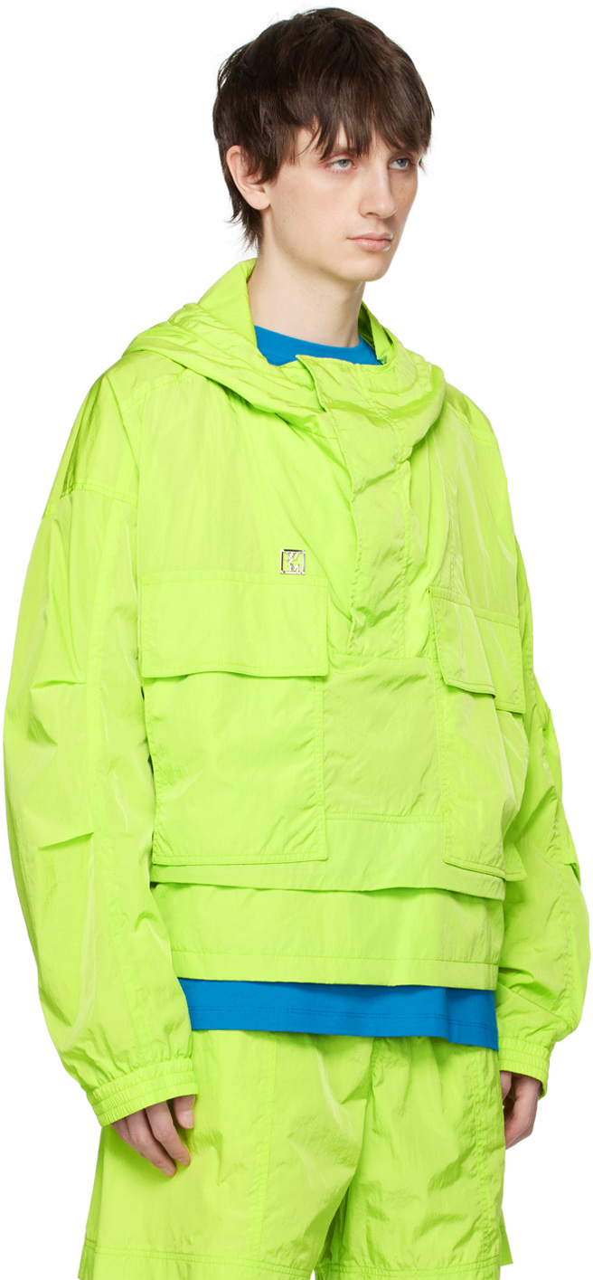Wooyoungmi Stitched Casual Jacket In Yellow