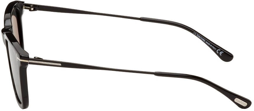 Tom Ford Logo Square Sunglasses In Green