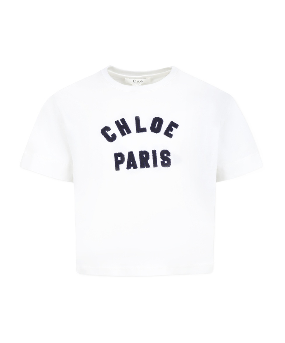 Chloé Short-sleeved T-shirt In White