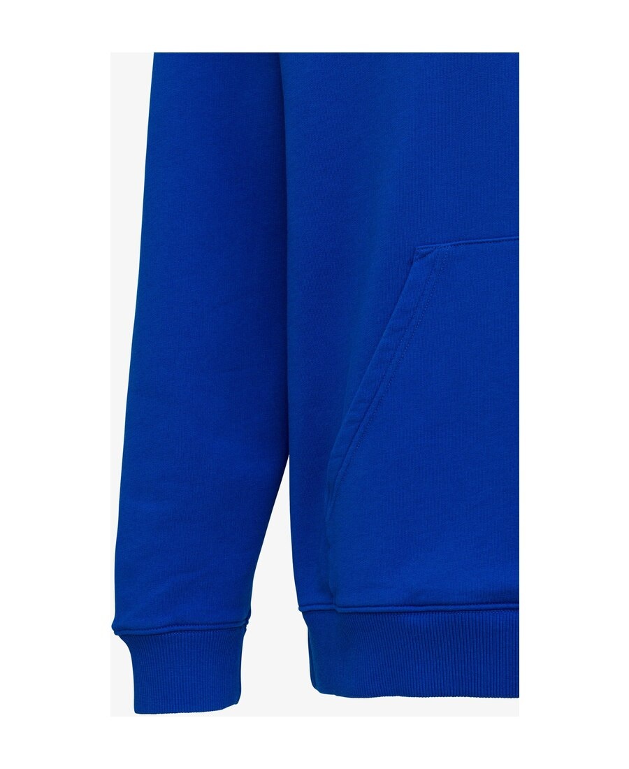 Givenchy Address Logo-print Hoodie In Blue