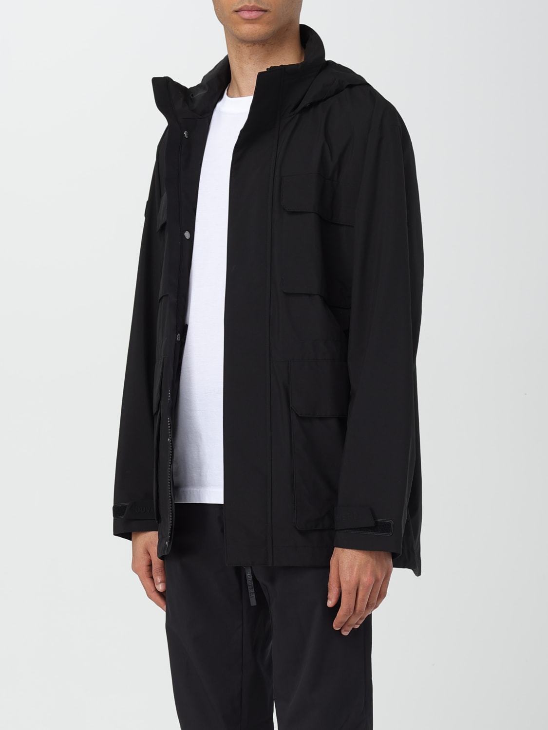 Duvetica Long-sleeved Casual Jacket In Black