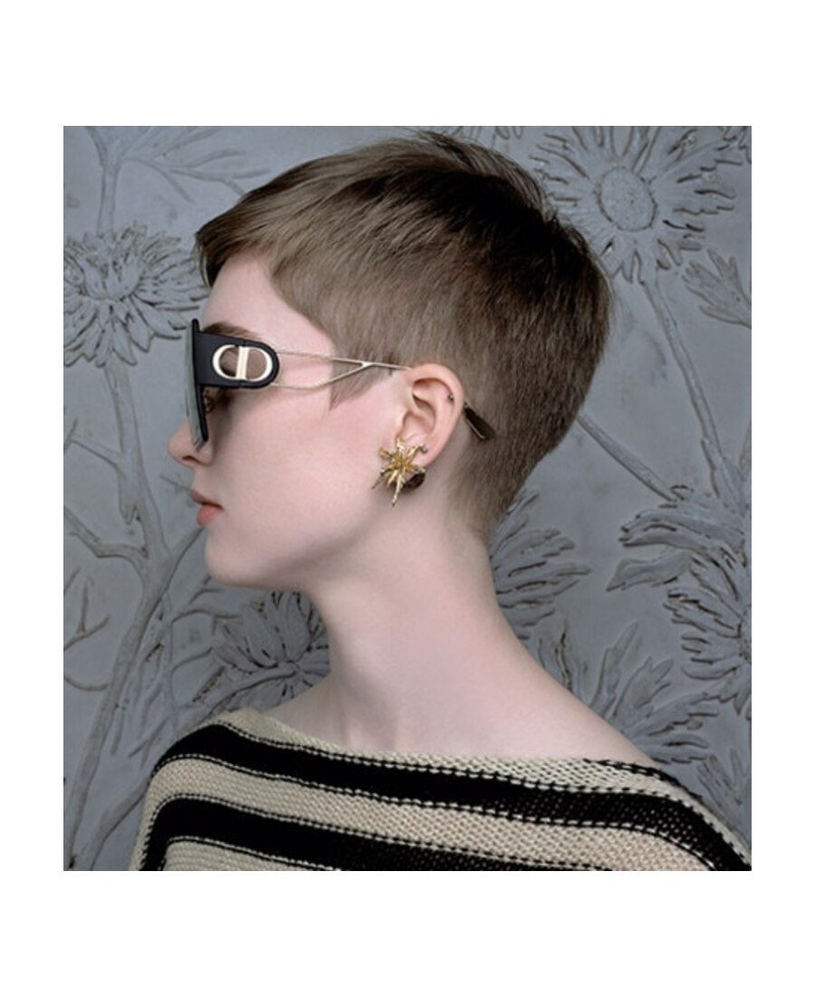 Dior Eyewear Oversized-fit Sunglasses In Gray