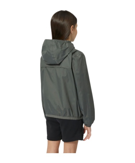 K-way Long-sleeved Zipper Jacket In Black