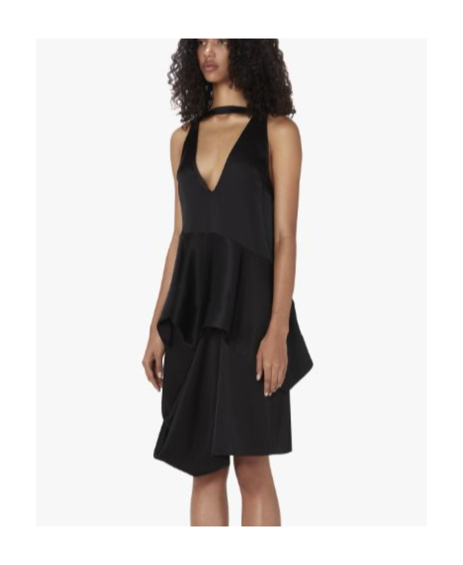 Jw Anderson Sleeveless V-neck Top In Black
