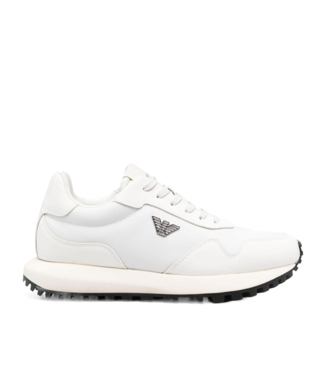 Emporio Armani Men's Logo Low-top Sneakers In White