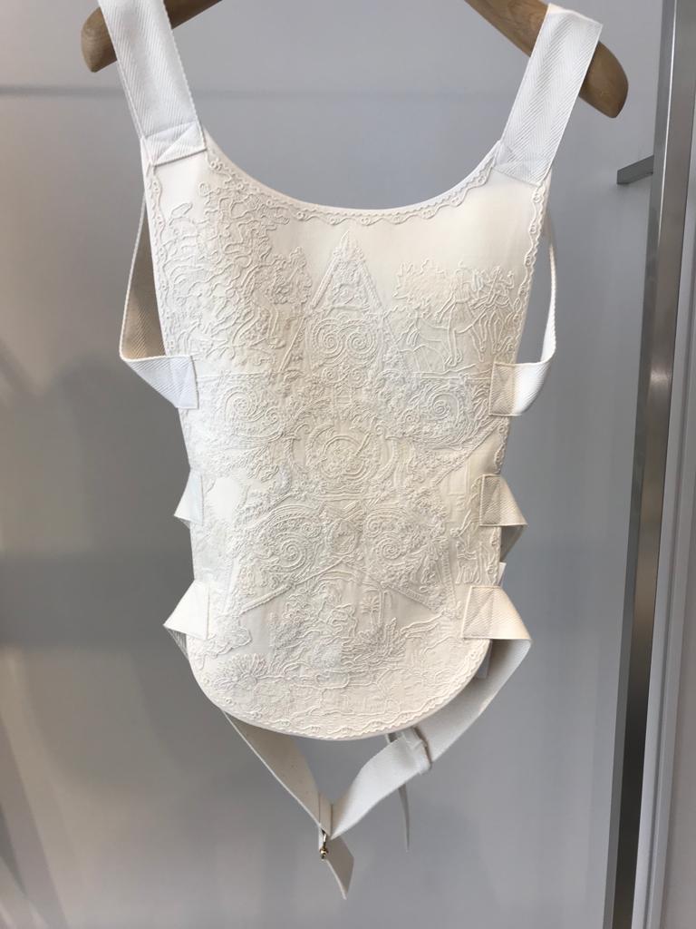 Dior Sleeveless Blouse In Nude