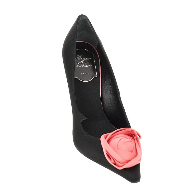 Roger Vivier Epine High Heels In Black