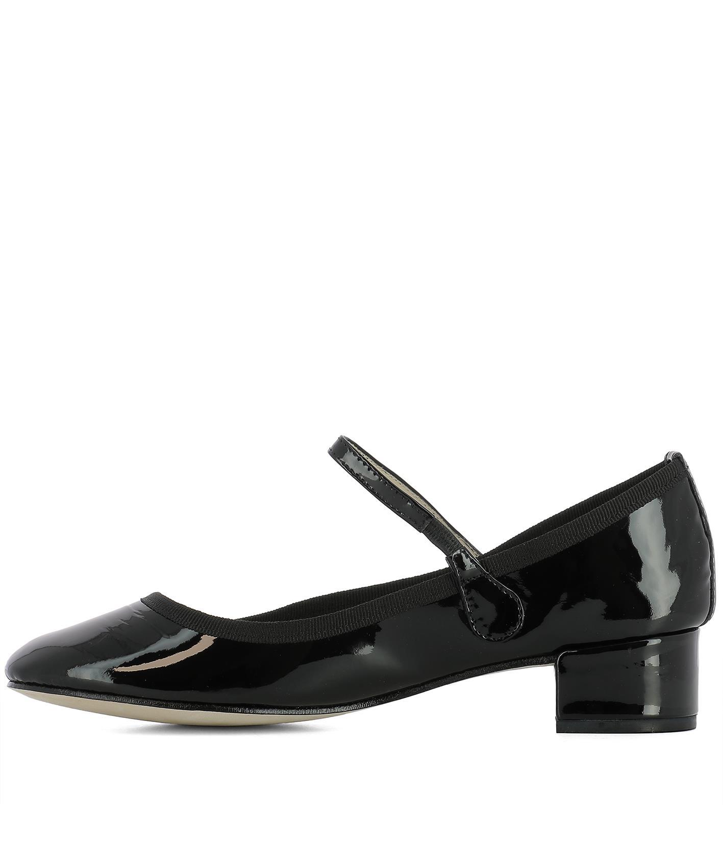 Repetto Mary Jane Heels In Black