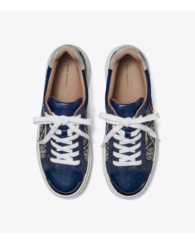 Shop Tory Burch T-monogram Ladybug Sneakers In White