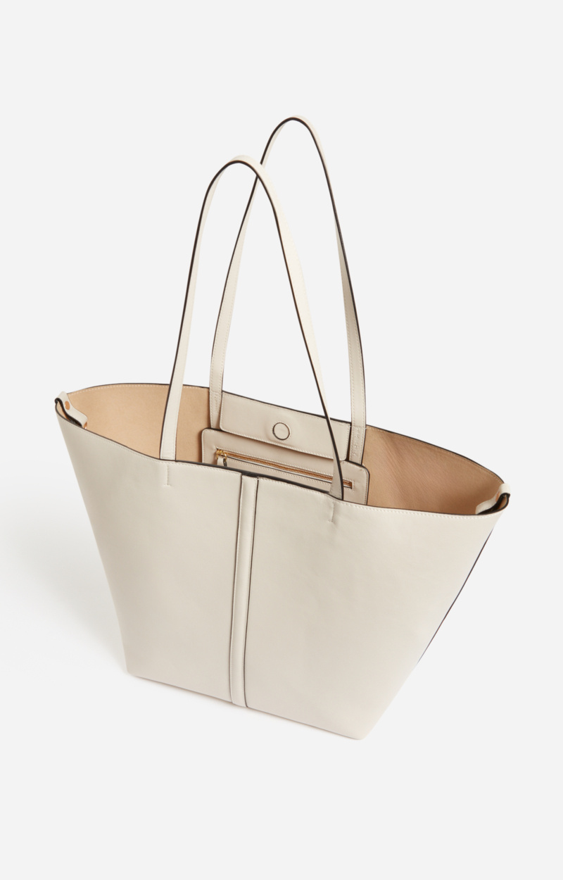 Vanessa Bruno Tote Pm Shopper Bag In White