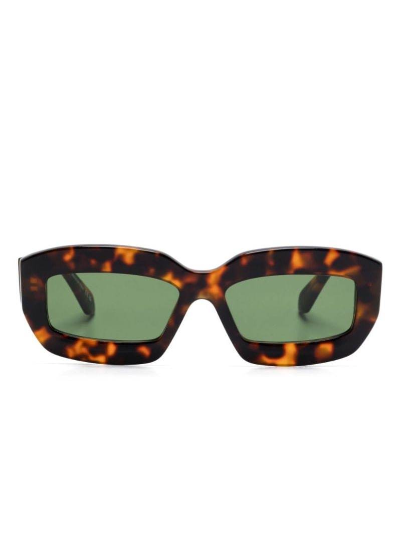 Off-white Charlotte Sunglasses In Green