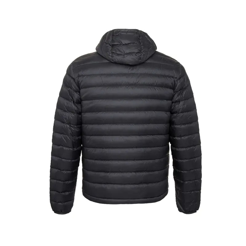 Paul & Shark Logo Down Jacket In Black