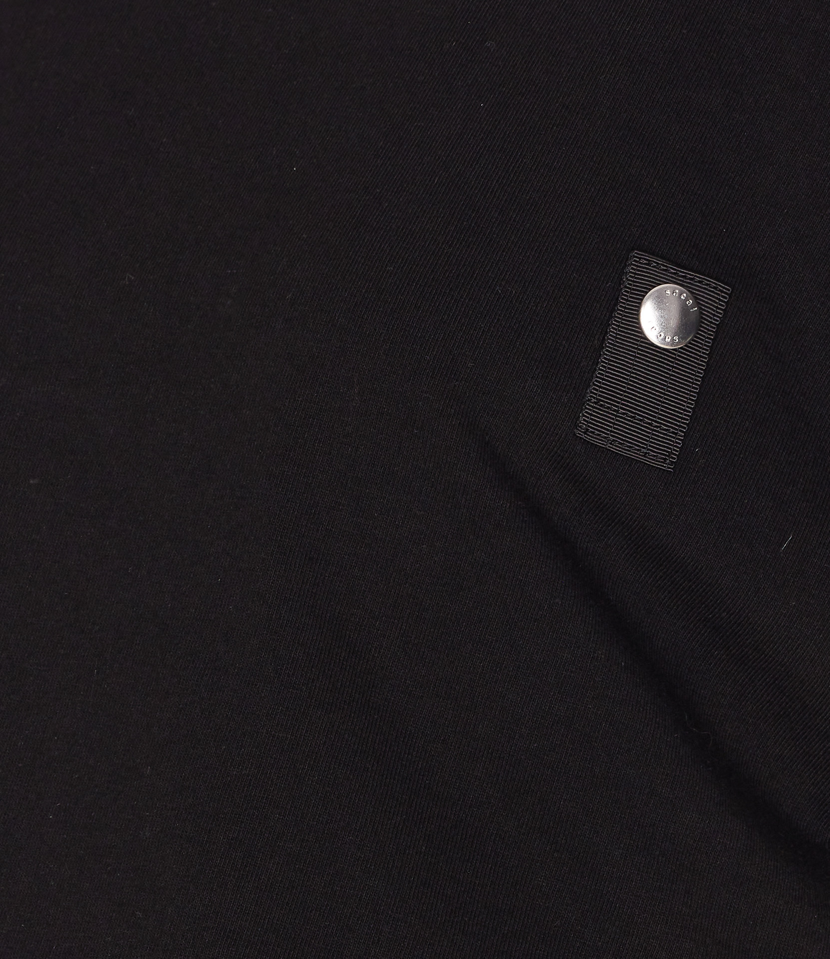 Sacai Asymmetrical Side-split T-shirt In Black