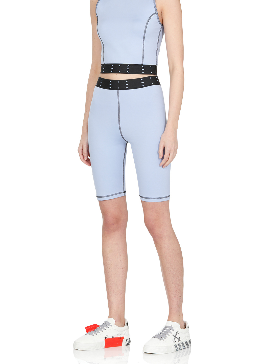 Mcq By Alexander Mcqueen Mcq Cyclist Shorts In Blue