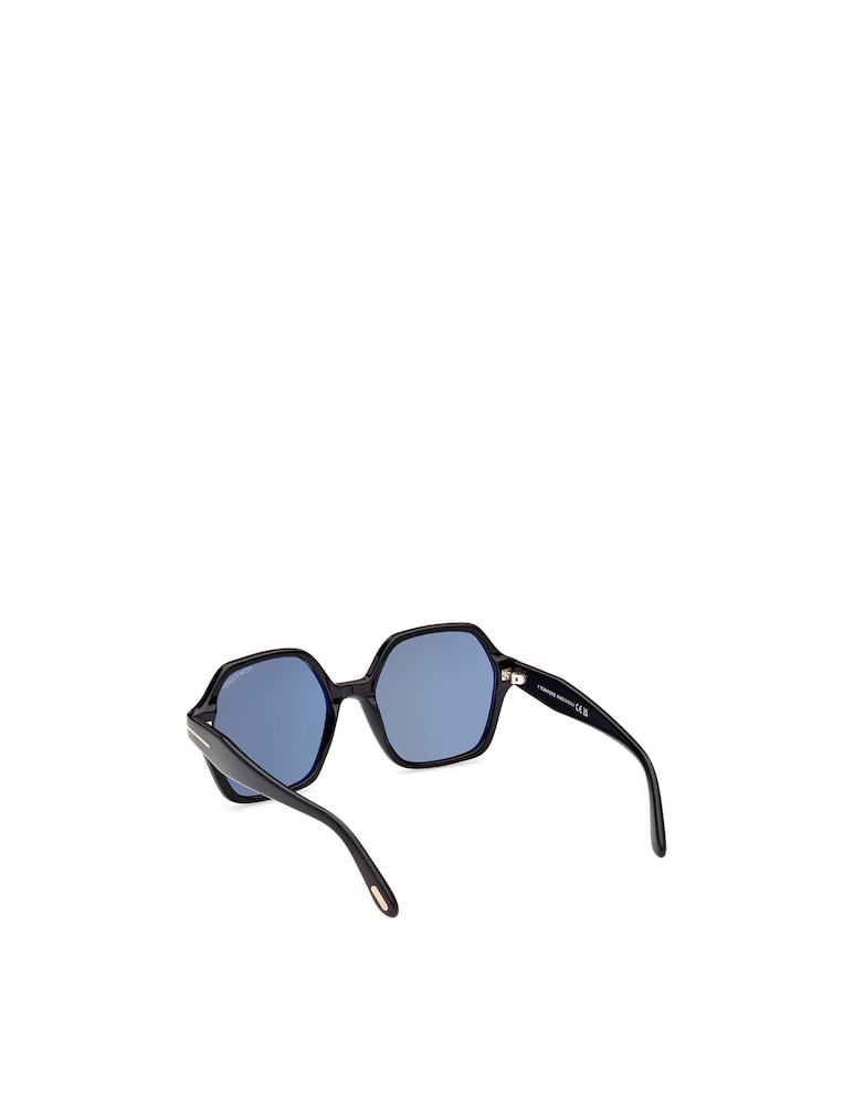 Tom Ford Eyewear Geometric Frame Sunglasses In Gray
