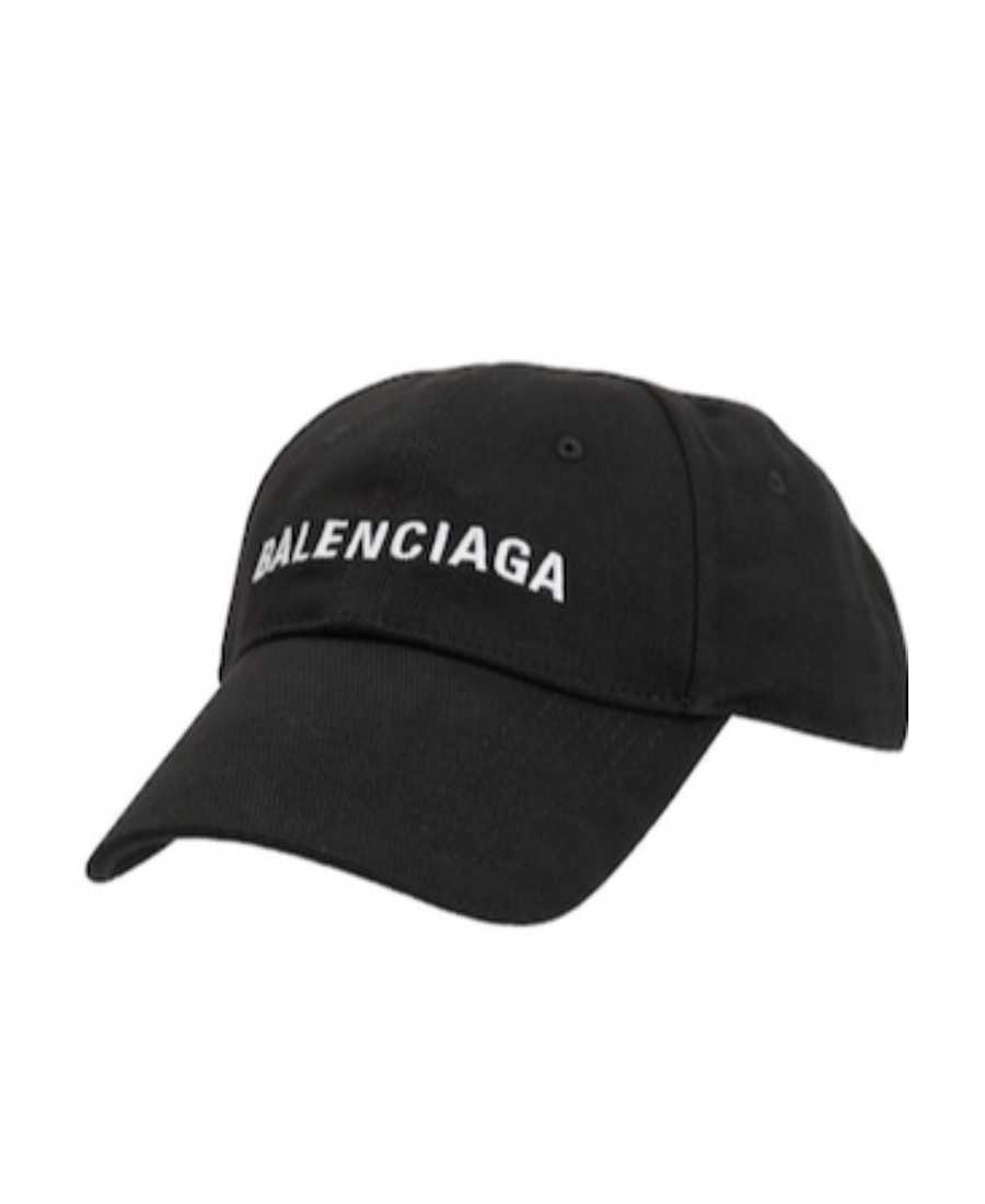 Balenciaga Black Baseball Hat