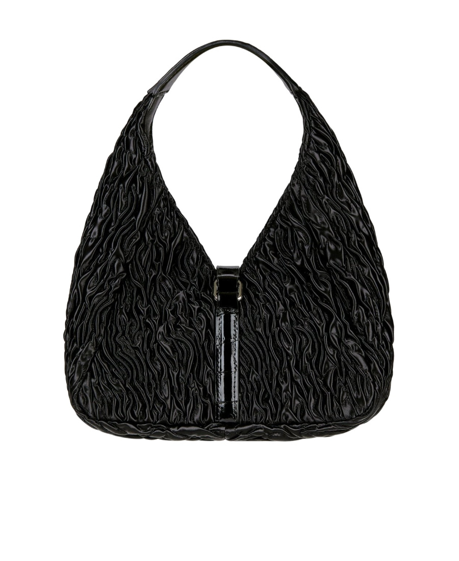 Shop Givenchy Mini Hobo Shoulder Bag In Black