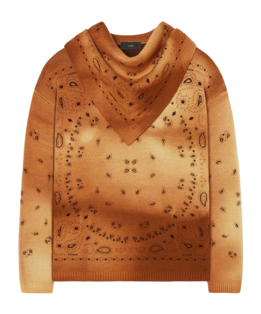 Alanui Hues Of The Desert Sweater In Brown