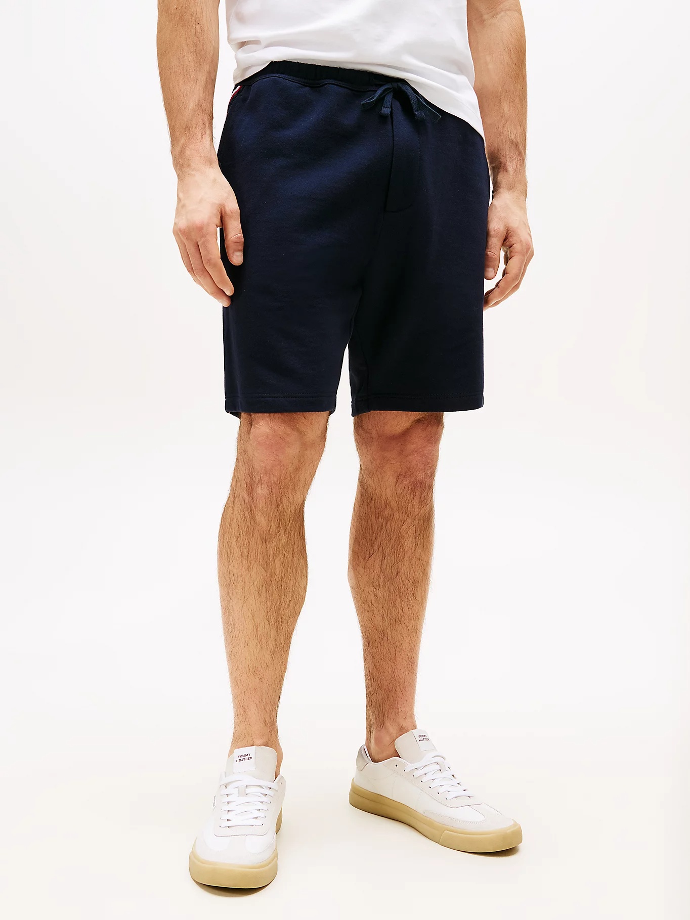 TOMMY HILFIGER GLOBAL STRIPE SWEAT SHORTS