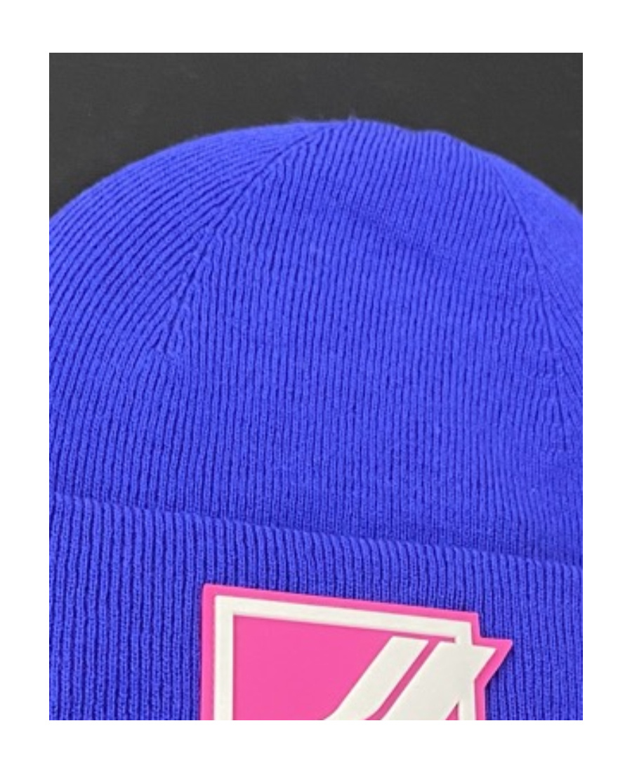 We11 Done Logo Details Pullover Hat In Blue