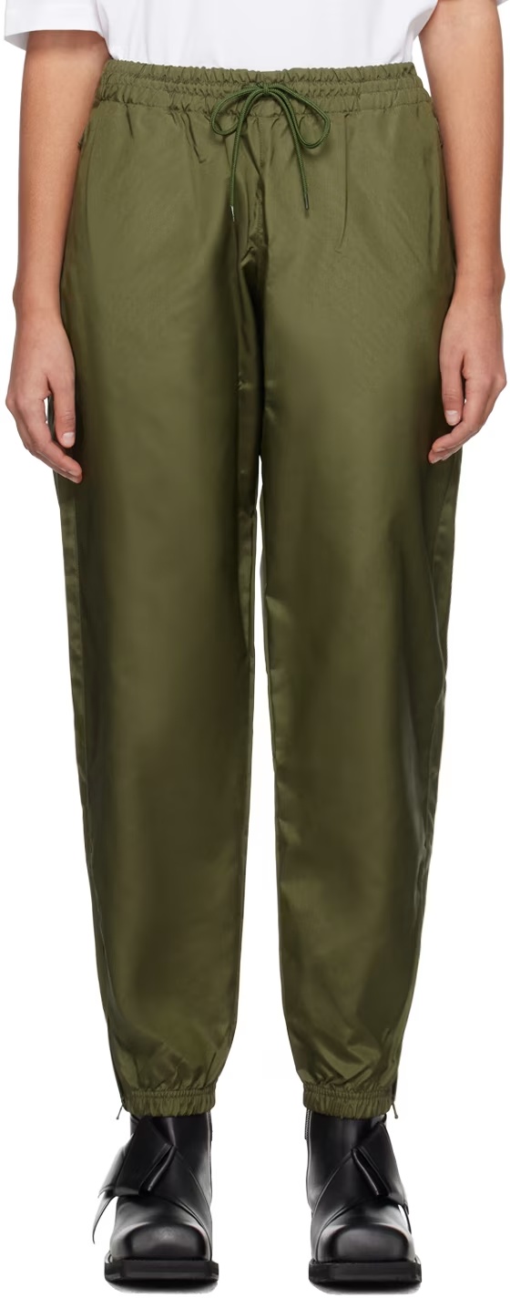 Wardrobe.nyc Drawstring Waistband Sports Pants