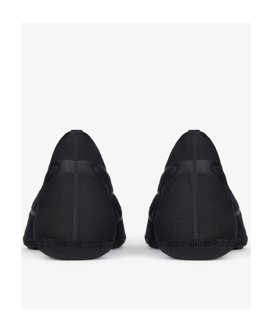 Givenchy Giv Tk-360 Plus Black Stretch-knit Sneakers In Black