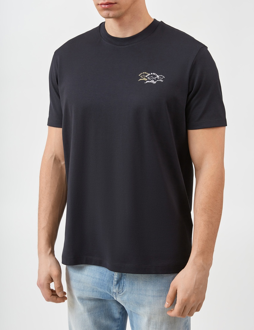 PAUL & SHARK ROUND-NECKED LOGO T-SHIRT
