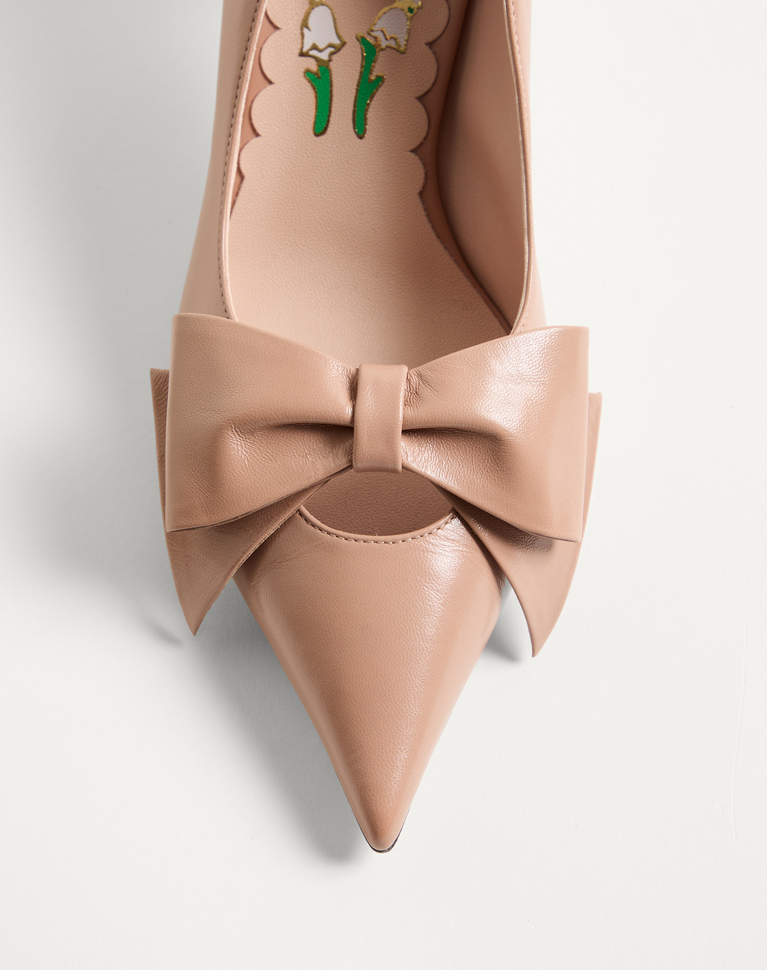 Valentino 65mm Bowow Leather Pumps In Animal Print