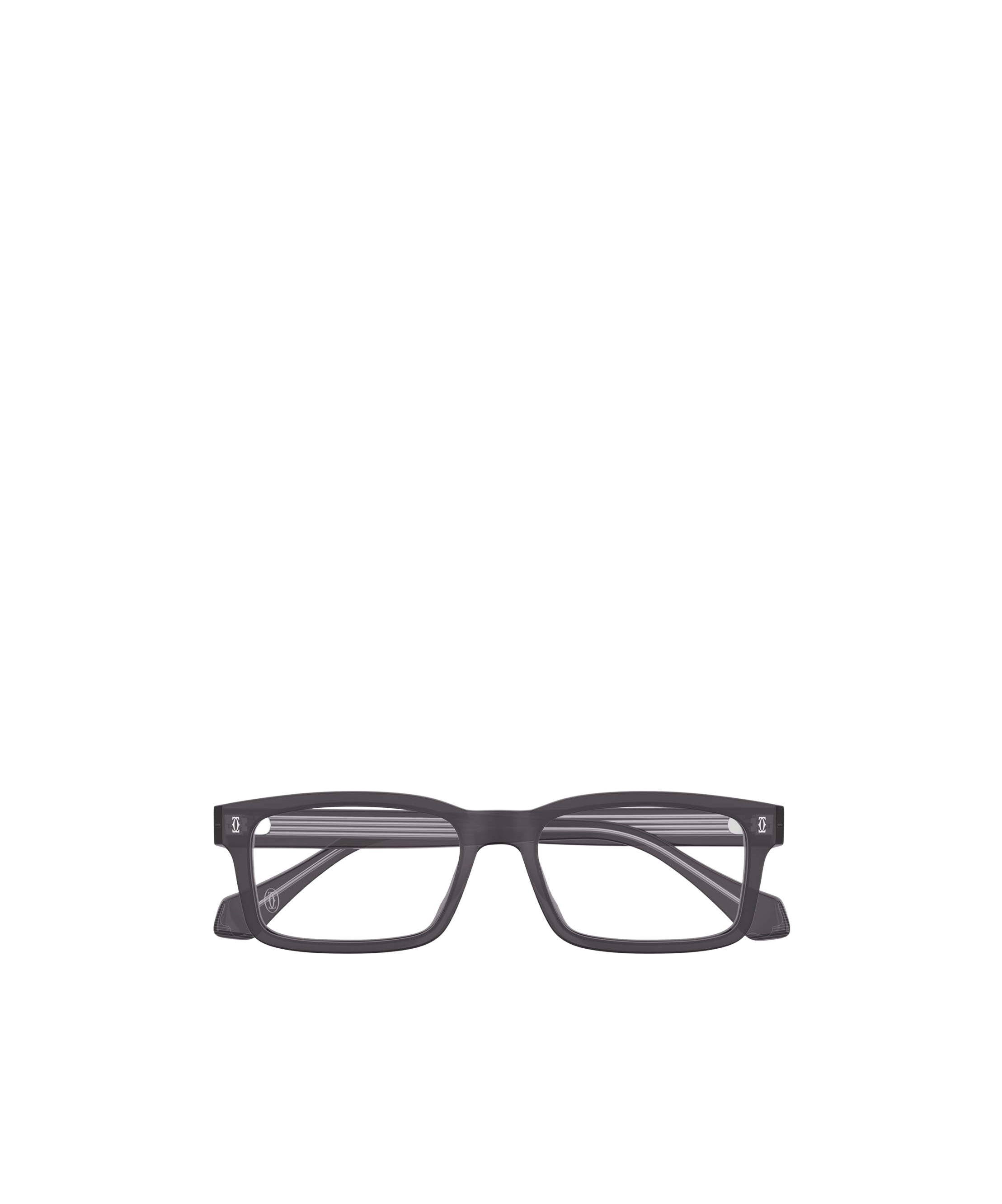 Cartier Framed Plain Mirror In Black