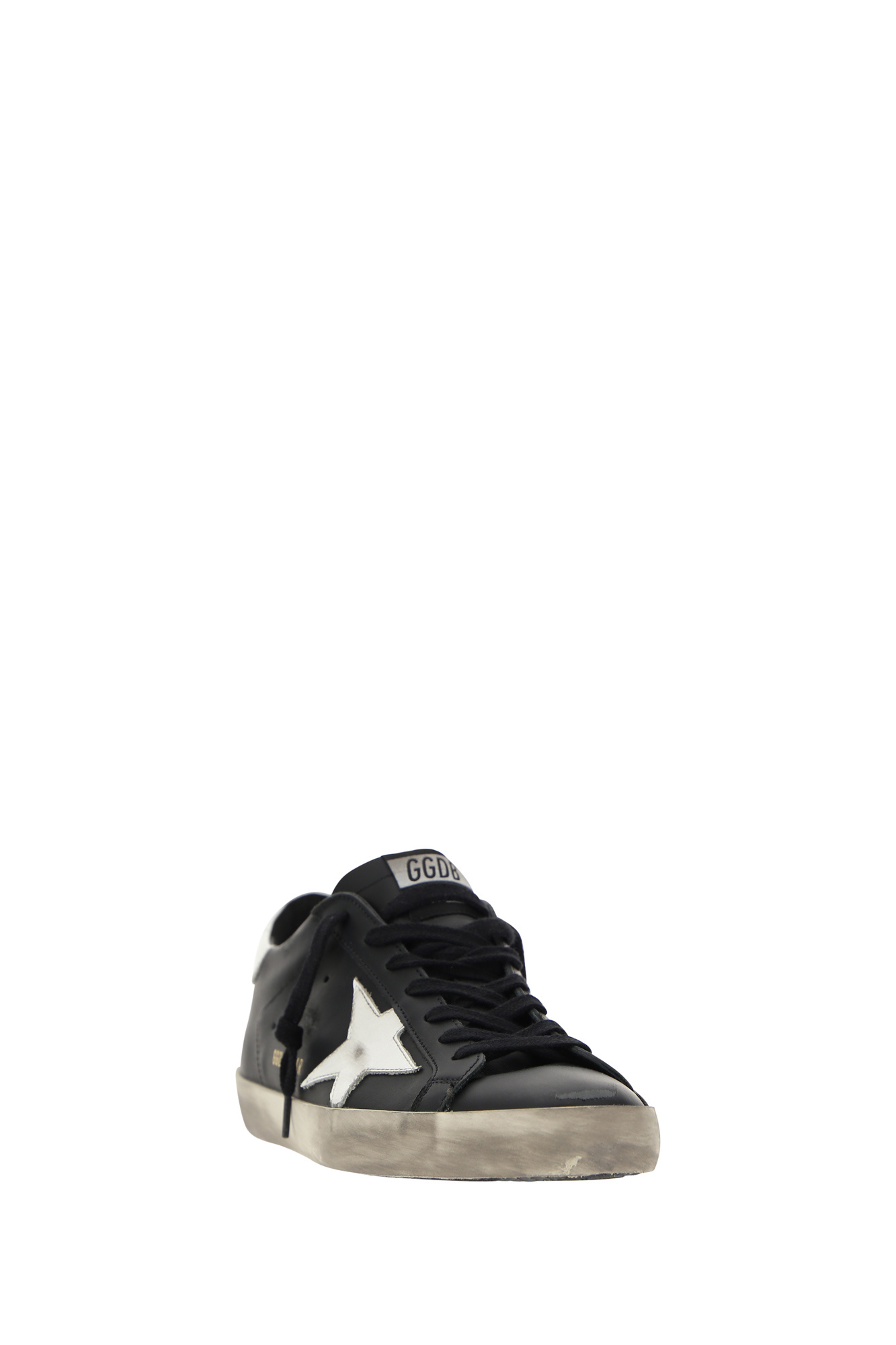 Golden Goose Superstar Leather Sneakers In White