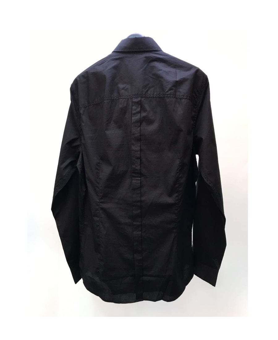 Iceberg Logo Long-sleeved Shirt In Black