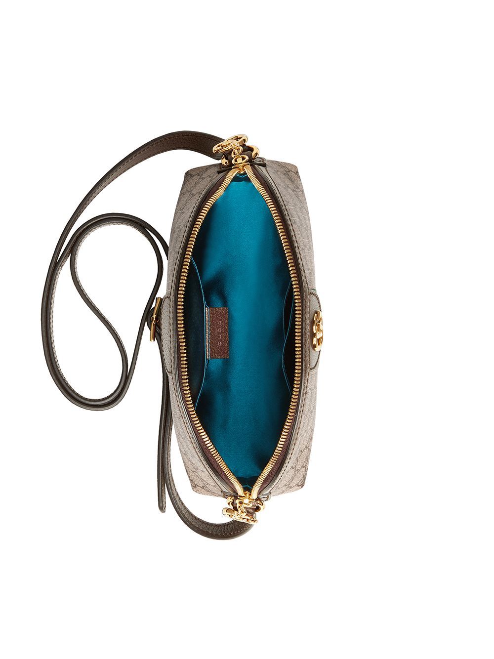 Shop Gucci Ophidia Small Shoulder Bag In Nude