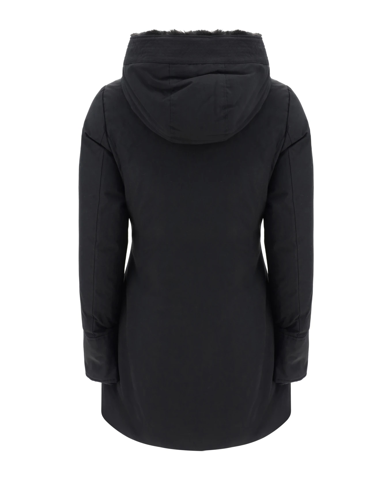 Woolrich Boulder Down Jacket In Black