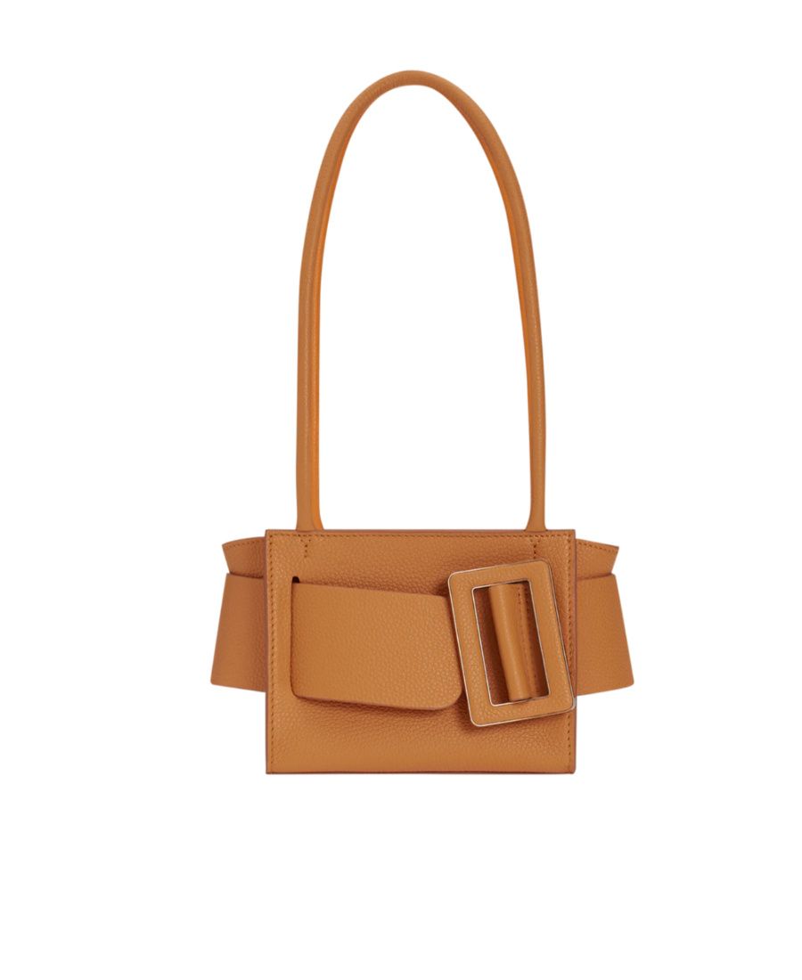 Boyy Buckle Details Shoulder Bag In Brown