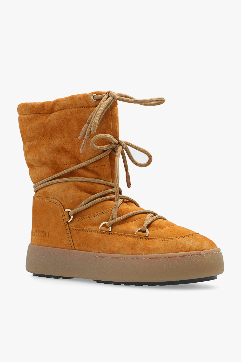 Moon Boot Ltrack Lace-up S In Brown