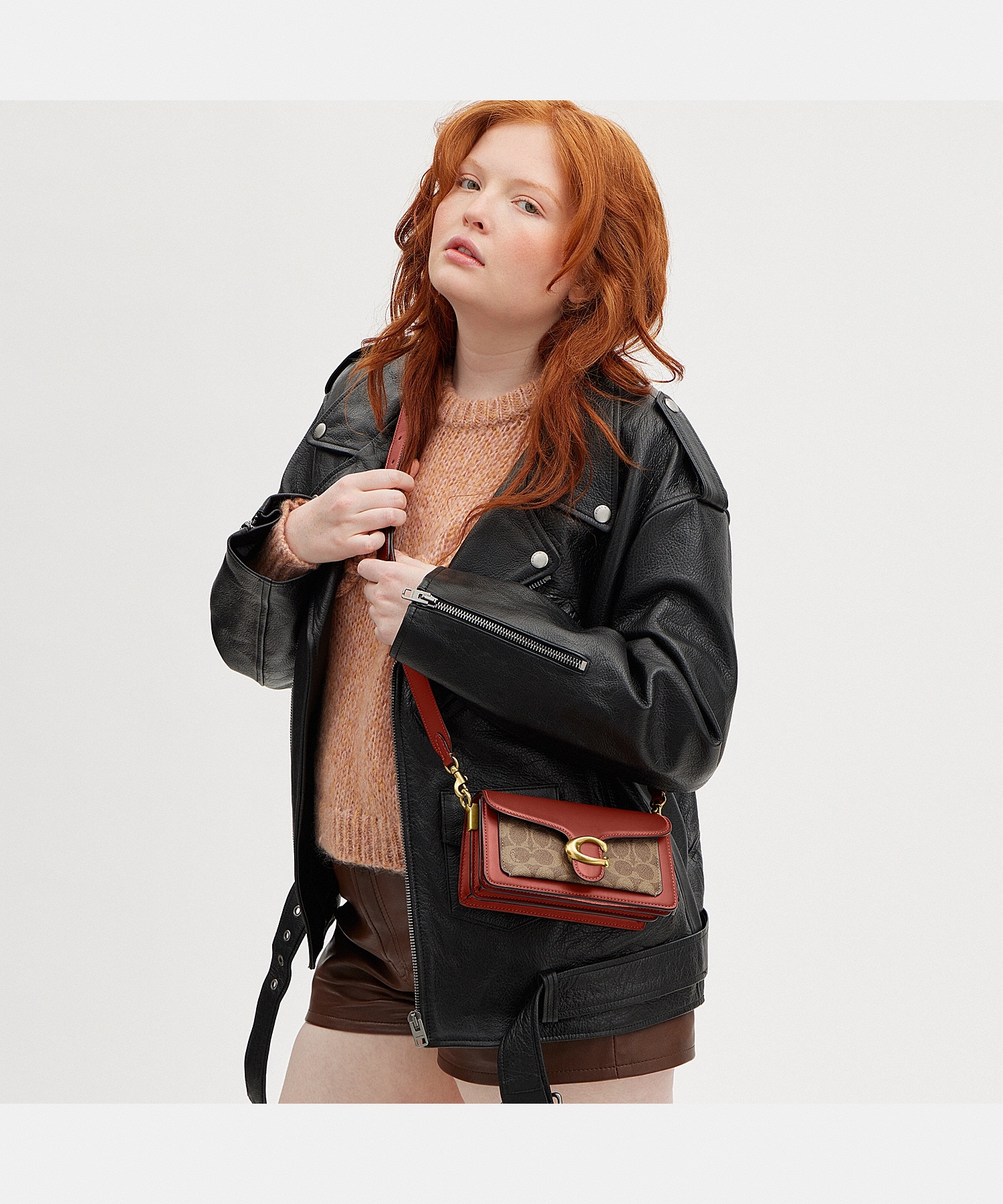 COACH LOGO FRENCH STICK BAG