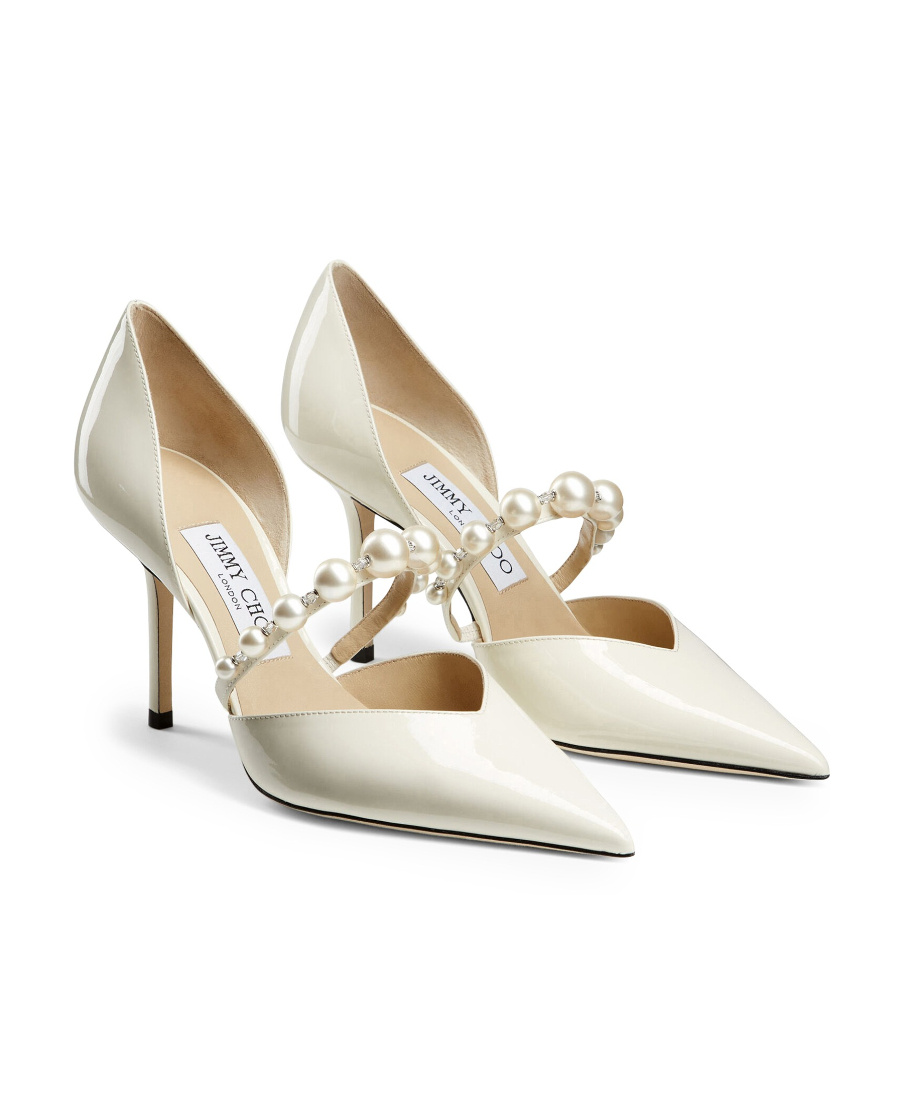 JIMMY CHOO AURELIE THIN-SOLED AND SHALLOW HEELS