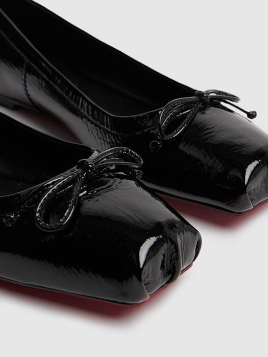 CHRISTIAN LOUBOUTIN SQUARE-TOED BALLET SHOES