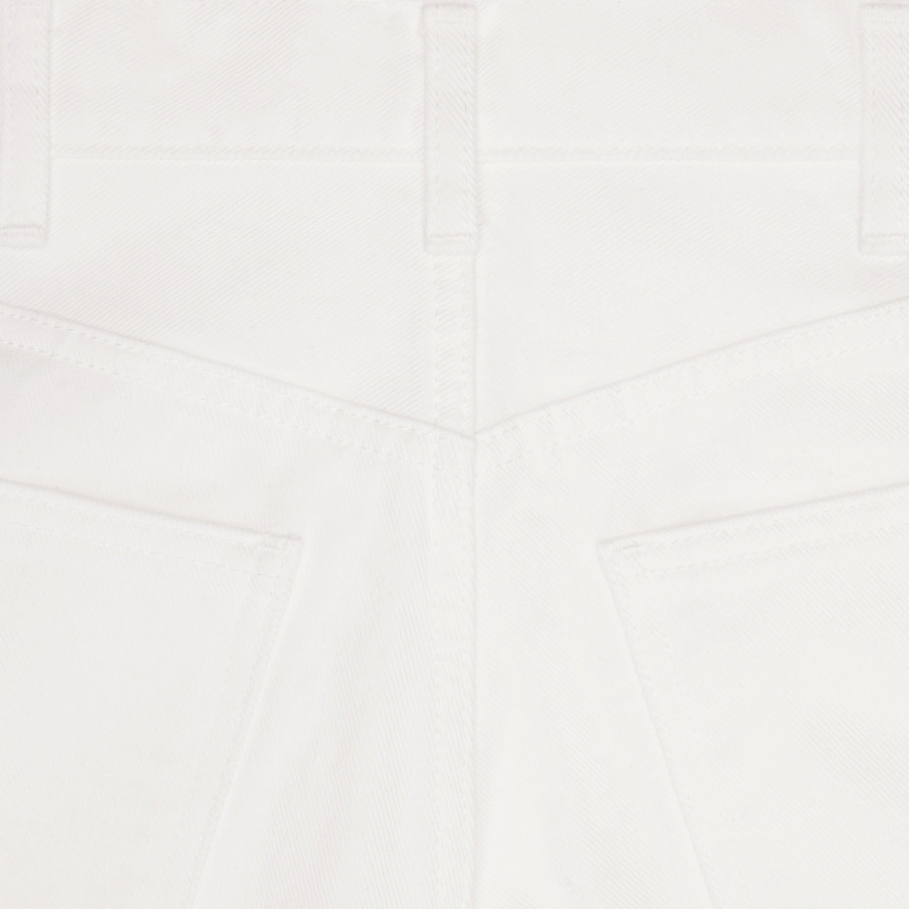 Celine Straight Jeans In White