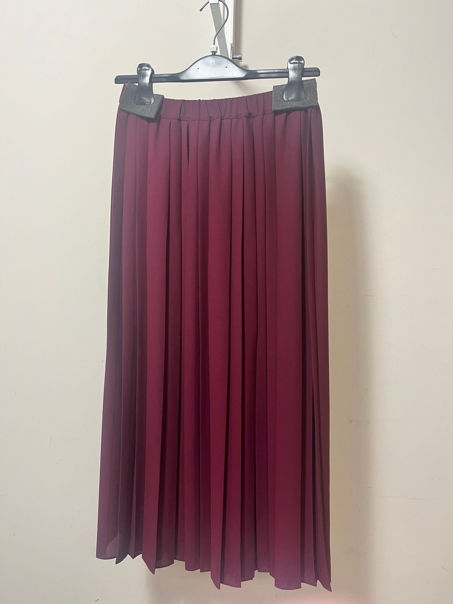 Rundholz Black Label Pleated Detail Skirt In Red