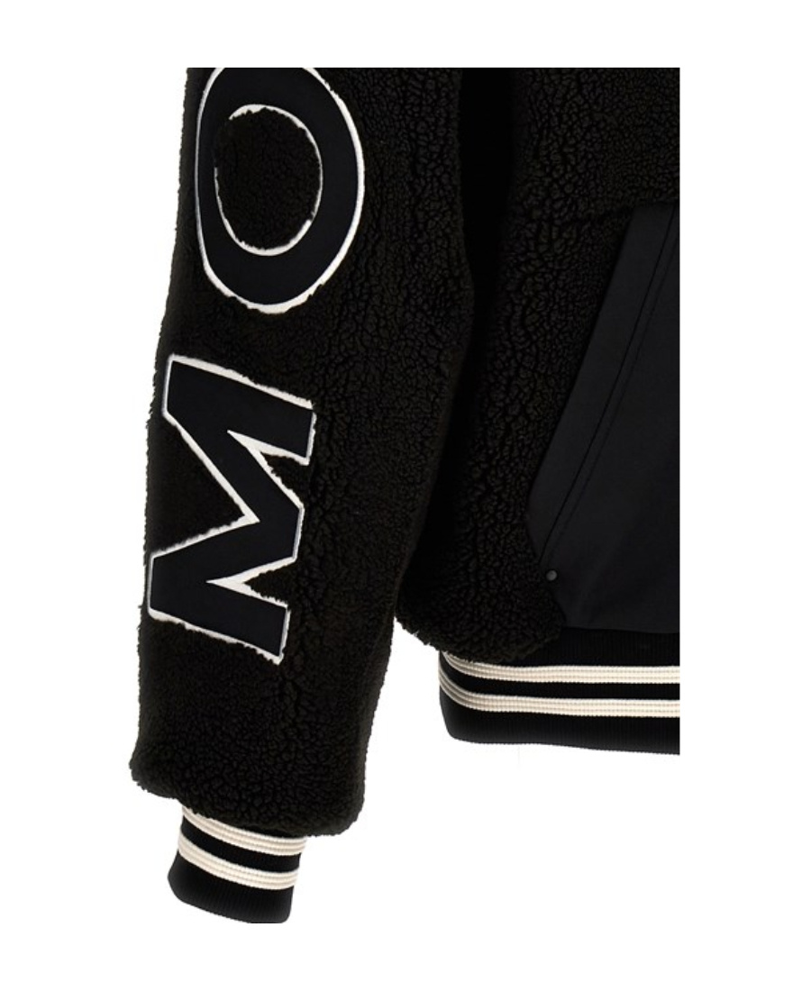 Moose Knuckles Long-sleeved Zipper Casual Jacket In Black
