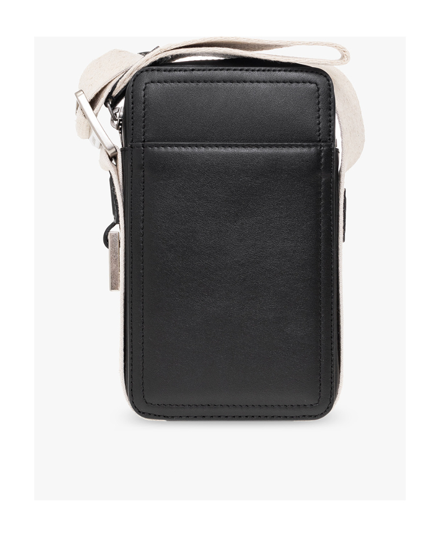 Jacquemus Compact Vertical Bag With Adjustable Strap In Black
