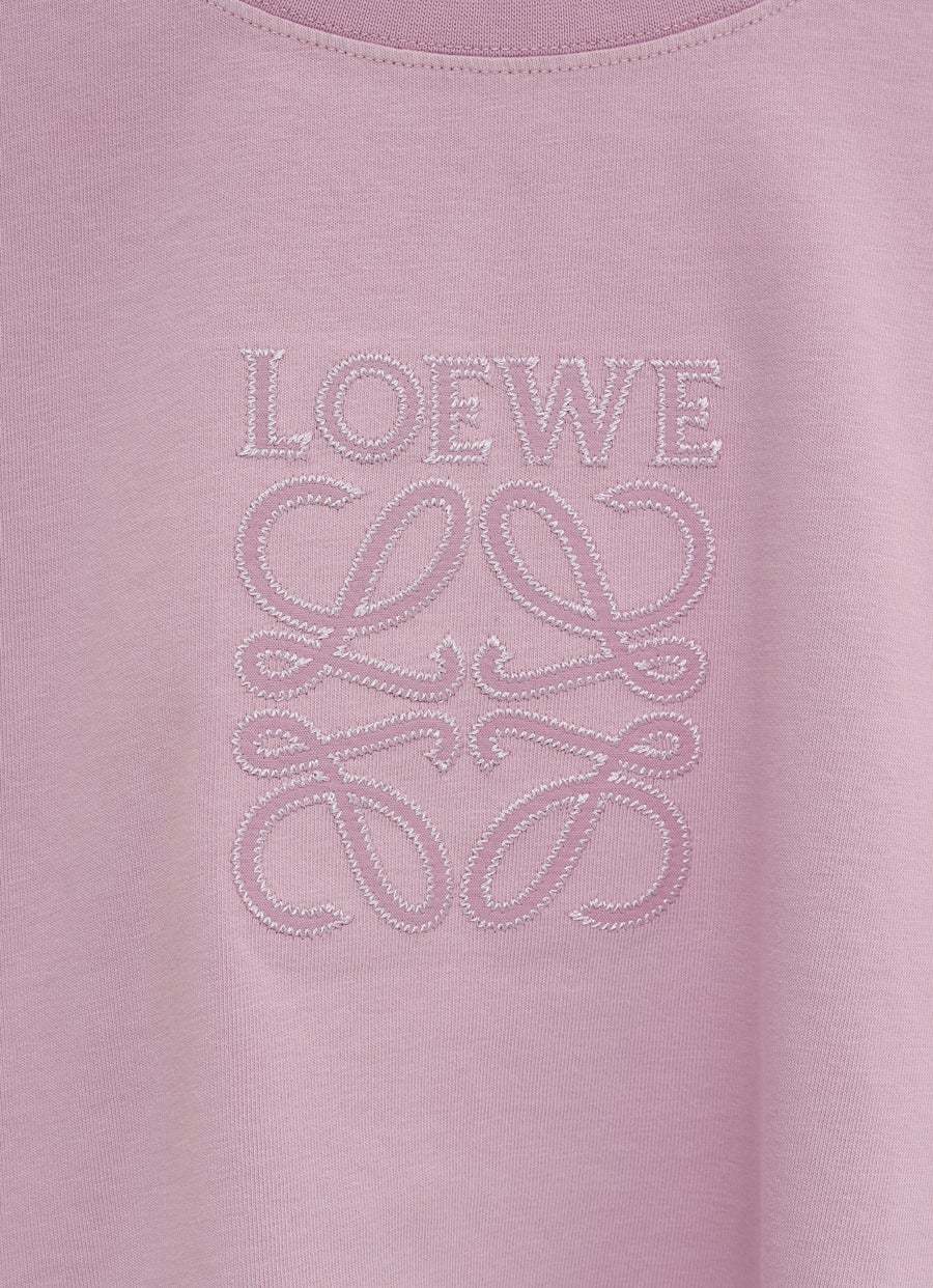 Loewe Short T-shirt In Pink