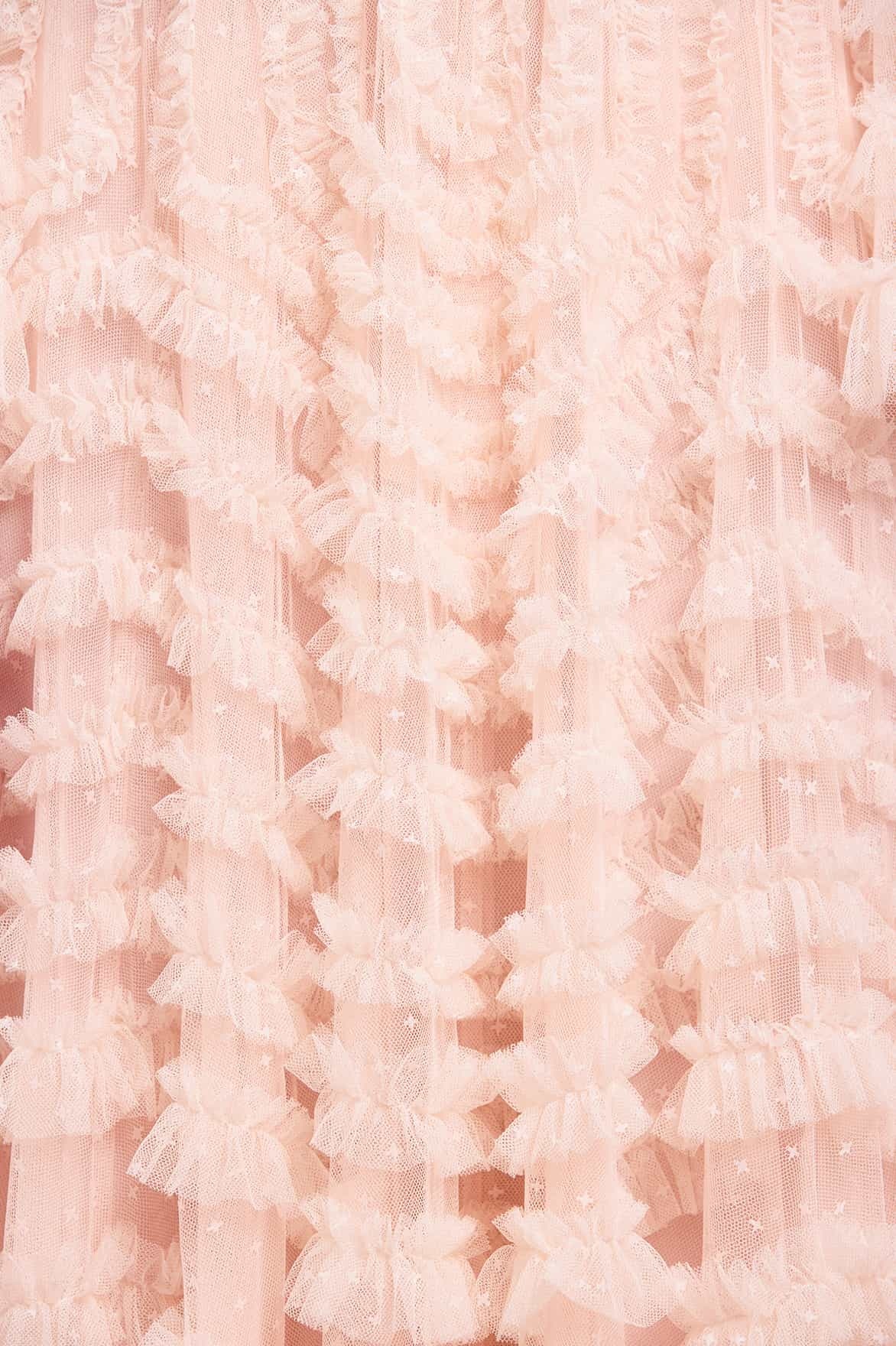 Needle & Thread La Vie En Rose Off-shoulder Gown In Multi